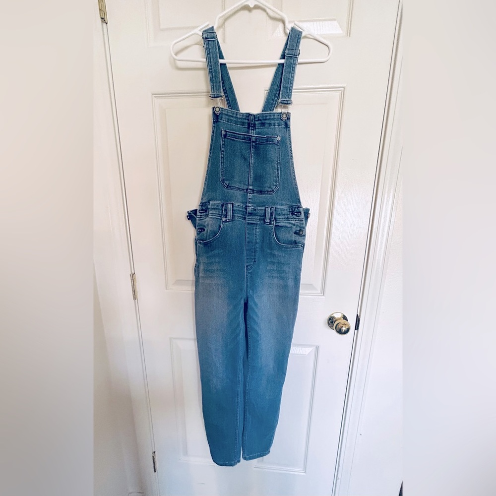 CONSIGNED | We the Free Denim Skinny Overalls